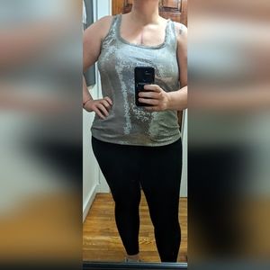 White House Black Market Sequin Tank Size XL